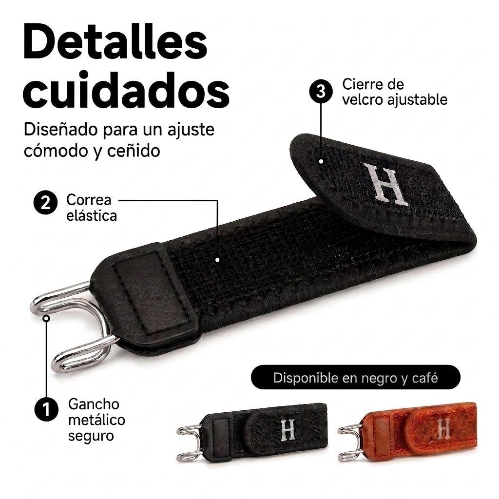 Cinturón elástico sin hebilla de ultra confort